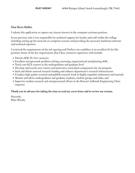 Image result for Computer Assistant Experience Letter