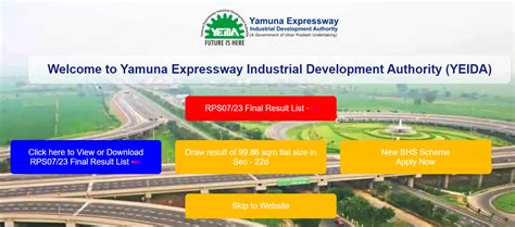 Yeida Plot Scheme 2023 Draw Results (RPS07/23 Final Result List) PDF ...