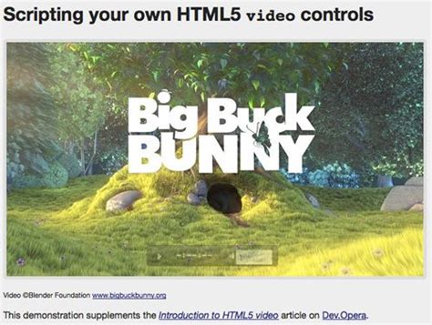 HTML5 Basic Videos 的图像结果