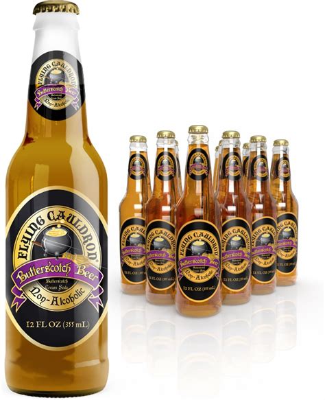 Amazon.com : (Premium) Butterscotch Beer Soda 12 pack (Non-Alcohol ...
