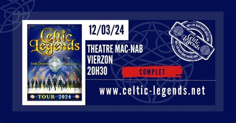 Celtic Legends 2024 - Vierzon, Théâtre Mac Nab, Vierzon, 12 March 2024 ...