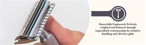 Hajamat Scythe Double Edge Safety Razor for Men| Stainless Steel ...