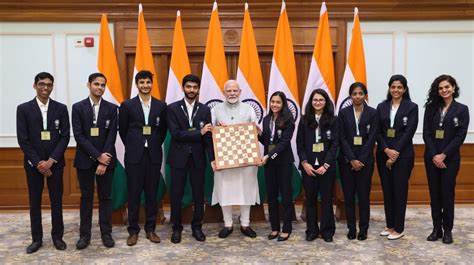 PM Modi congratulates Indian team on their golden performance at the ...