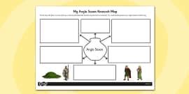 Anglo-Saxons Mind Map | KS2 History (teacher made) - Twinkl