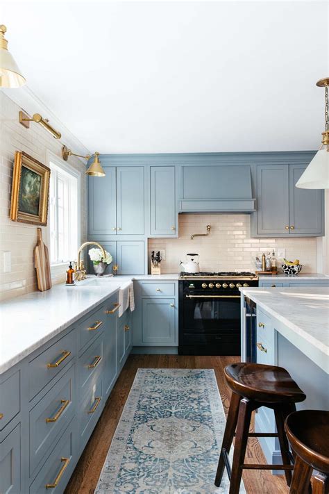Light Blue Kitchen Walls 17 Blue Kitchen Color Schemes That Highlight