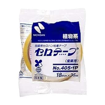 Nichiban Cellophane Adhesive Tape for Packaging (Industrial) No.405-1P ...