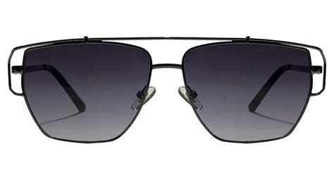 Gunmetal Frame with Blue Gradient Lenses – Bombay Optical