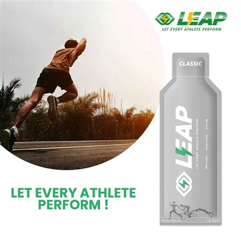 LEAP Classic Energy Gel (Ginger Flavor) – Leap Nutrition