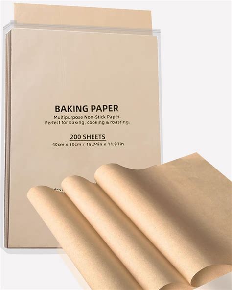 Amazon.com: 200 Pcs Dual-Sided Silicone Parchment Paper Sheets - Food ...