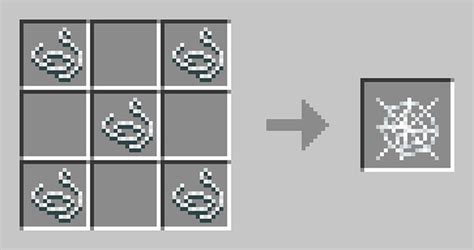 Image result for How to Convert Cobweb to String in Minecraft
