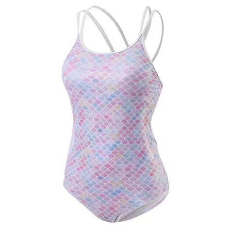 WEIYLL Girls Swimsuit One Piece Beach Slim Fit Triangle Swimming Summer ...