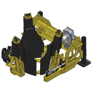 Excavator rootballing machine - le mar tree spade - forestry / tree nursery