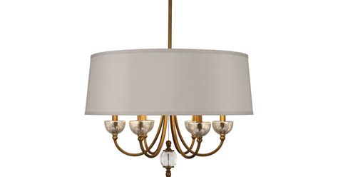 Robert Abbey 3367 Gossamer 6 Light 23" Drum Chandelier | Ferguson Home