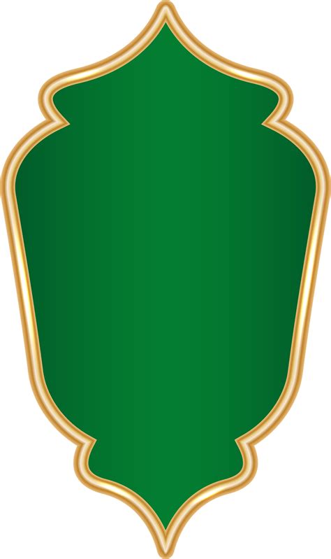 Ramadan golden shape. Islamic and Indian arch Arabic design element ...