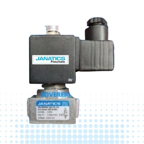 Janatics Brand E12613A SOLENOID VALVE 1/4 2/2 NC,7bar, 220V AC(DA ...