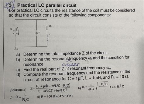 Image result for Parallel LC Circuit
