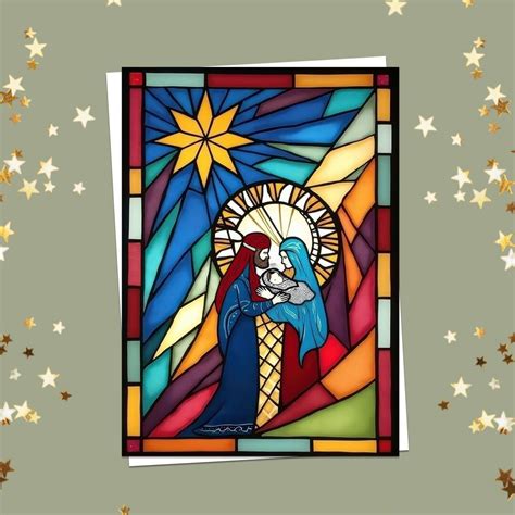 Charity Christmas Cards - Holy Family Mosaic