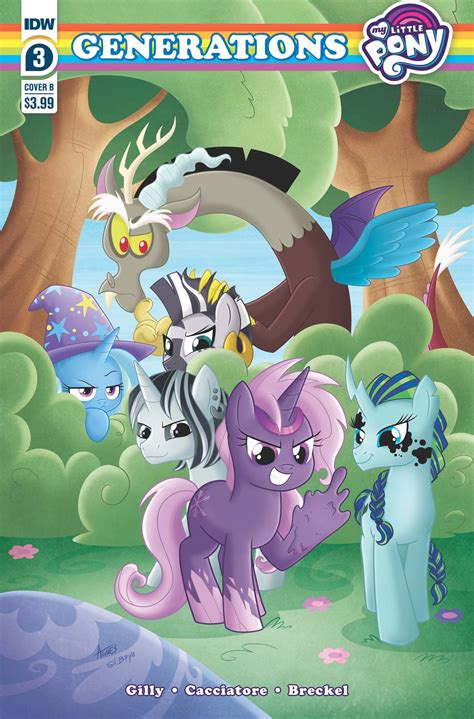 OCT210386 - MY LITTLE PONY GENERATIONS #3 CVR B GARBOWSKA - Previews World