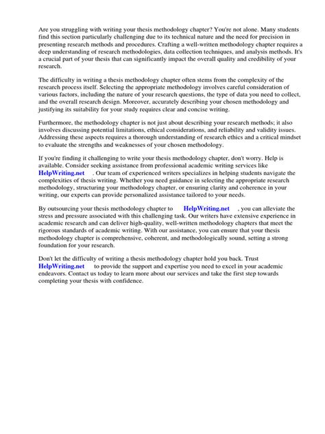 Image result for Methodology Paragraph Template Example