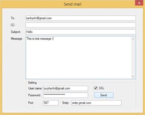 Image result for SendEmail SMTP-Server Example