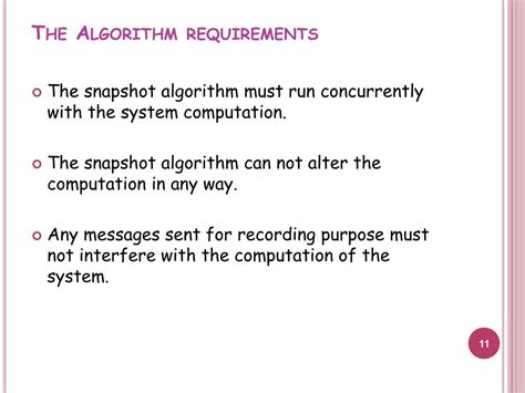 Image result for Snapshot Algorithm in Distributed System