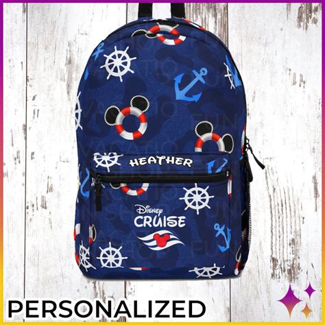 Personalized Disney Cruise Backpack Custom Disney Cruise Line Bag First ...