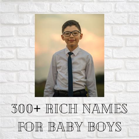 300+ Rich Boy Names for Babies - HubPages