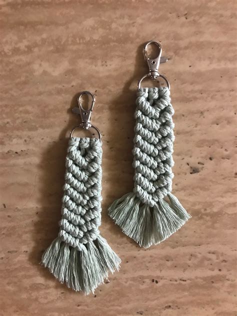 Image result for Macrame Fish Tail Key Chain