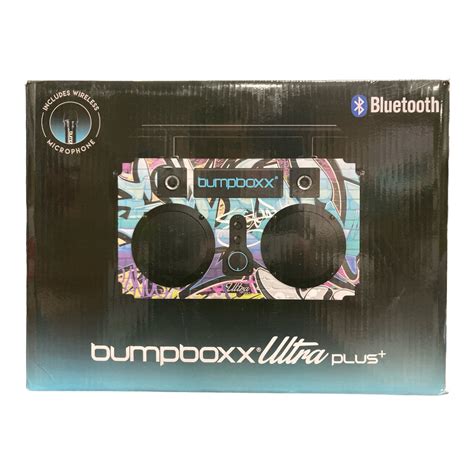 Bumpboxx Ultra Plus+ Graffiti Bluetooth Boombox w/ Microphone — Ewirelessgear