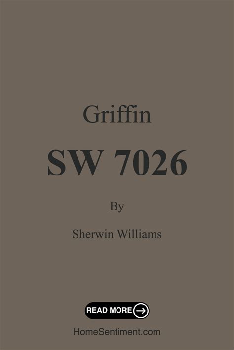 Griffin SW 7026 by Sherwin Williams | Paint Reviews, Hues & Finishes ...