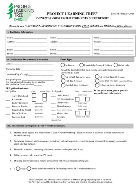 Image result for Project Learning Tree PDF