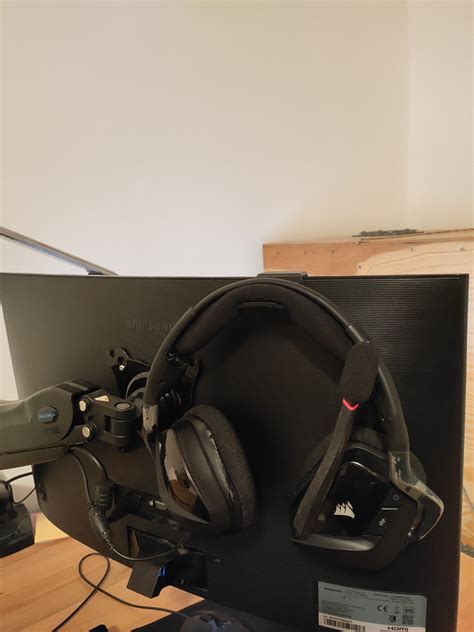 Image result for Alienware Monitor Headset Hanger