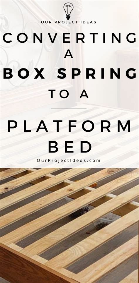 Image result for Platform Bed with Box Spring