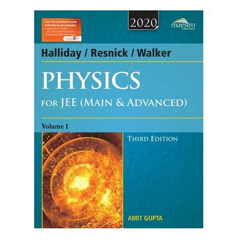 Wiley's Halliday / Resnick / Walker Physics for JEE (Main & Advanced ...