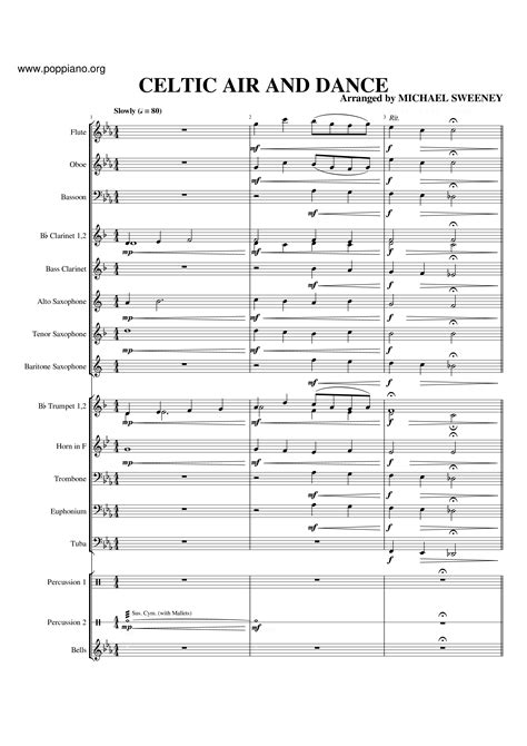 Michael Sweeney-Celtic Air And Dance 總譜pdf-香港流行鋼琴協會琴譜下載 ★