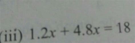 solve the following equation Step by step - Brainly.in