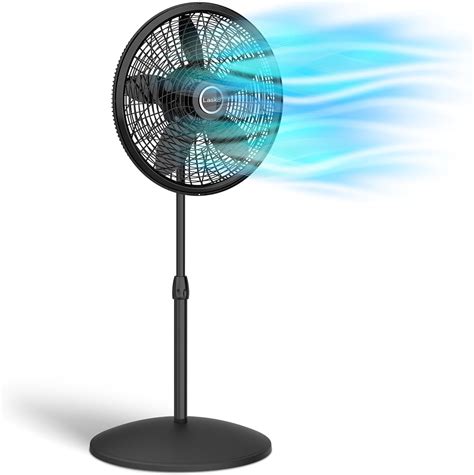 Lasko Wind Machine Air Circulator Floor Fan, 3 Speeds, Pivoting Head ...