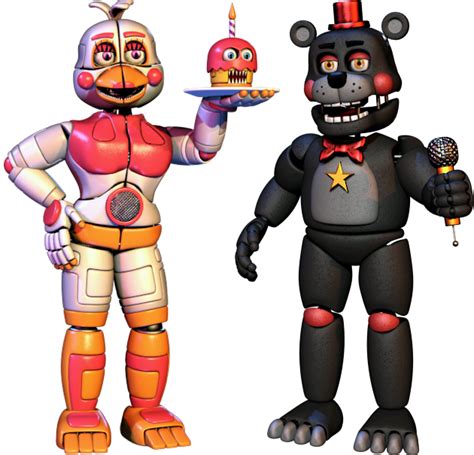 Fixed Fnaf 6 Characters by bearbro123 on DeviantArt