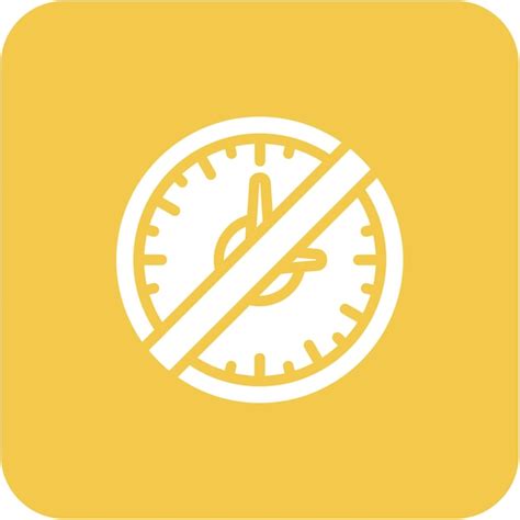 Restricted time icon | Premium Vector