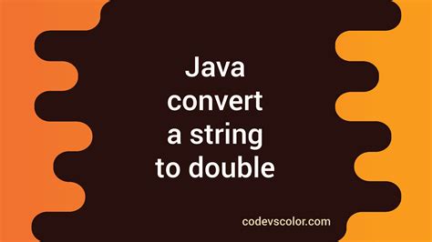 Image result for Java Convert Double to String