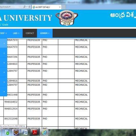 Student Management System Database Tables 的图像结果