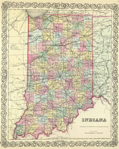 Map Of Indiana
