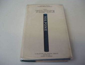 Buy Jonson's "Volpone": A Selection of Critical Essays (Casebook S ...