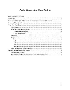 Pdf Code Generator - Fill Online, Printable, Fillable, Blank | pdfFiller