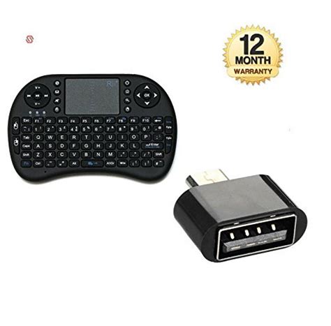 Wonderford supreno™ Mini Keyboard Wireless Touchpad Keyboard with Micro ...