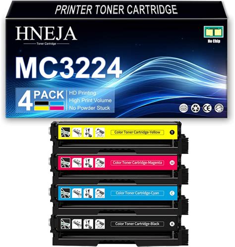 Amazon.com: HNEJA MC3224 Toner Cartridges for Lexmark C3224dw C3326dw ...