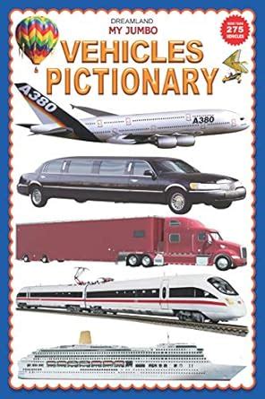 My Jumbo Vehicles Picture : Dreamland Publications: Amazon.in: Books