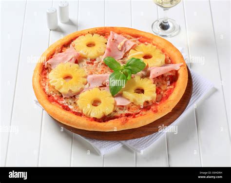 Ham And Pineapple Pizza