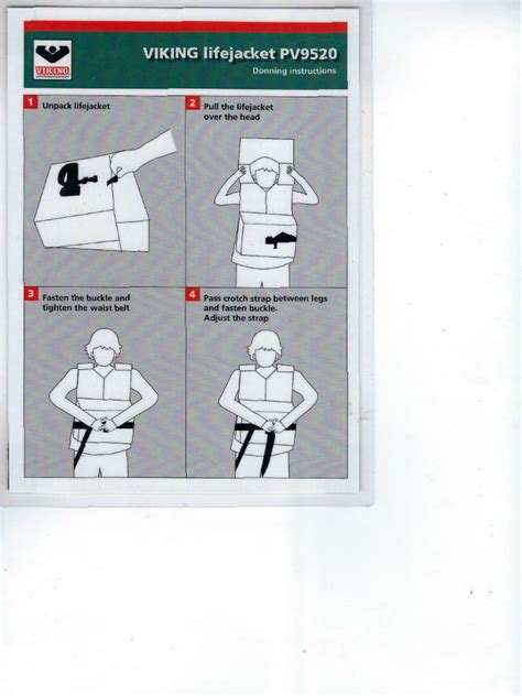 Image result for Inflatable Life Jacket Instruction