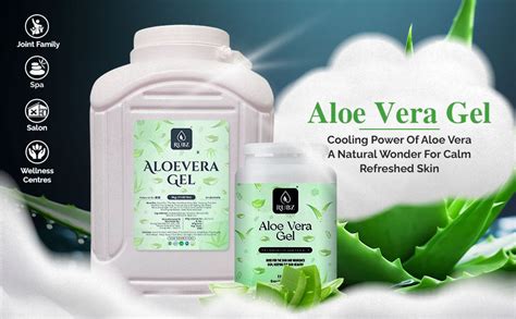 Buy Natural Aloe Vera Gel for Face, Hair, and Skin Online – Rubz
